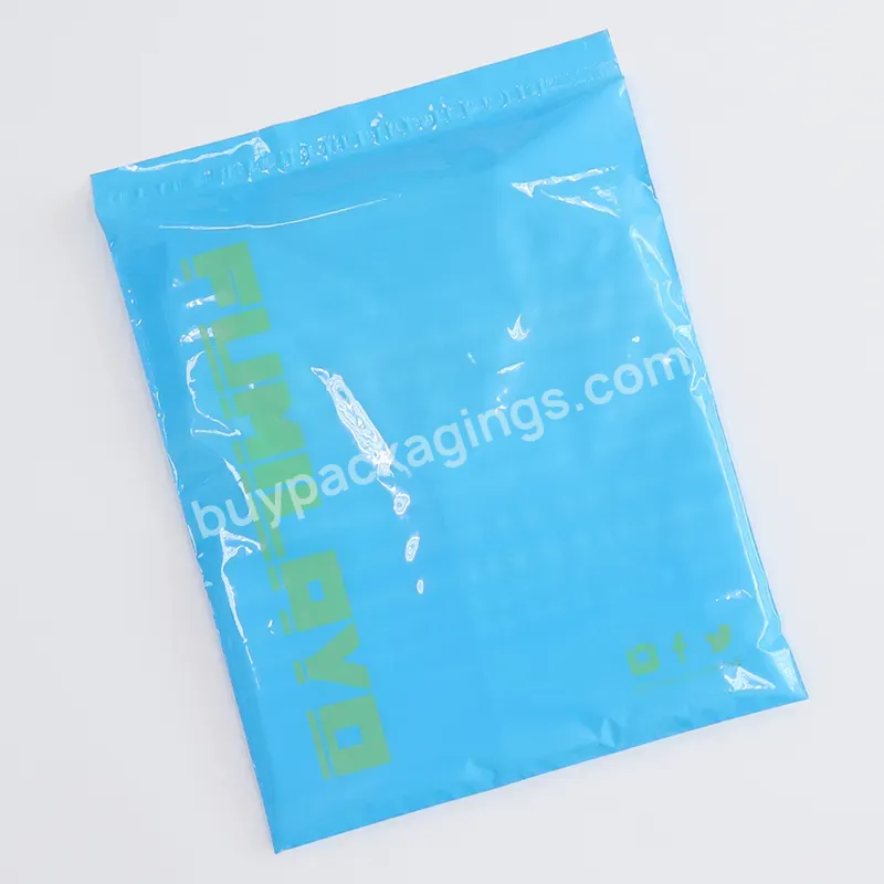 Compostable Custom Logo Printing With Handle Poly Pink Mail Envelope Courier Plastic Packaging Package Bag Mailers Mailing Bags