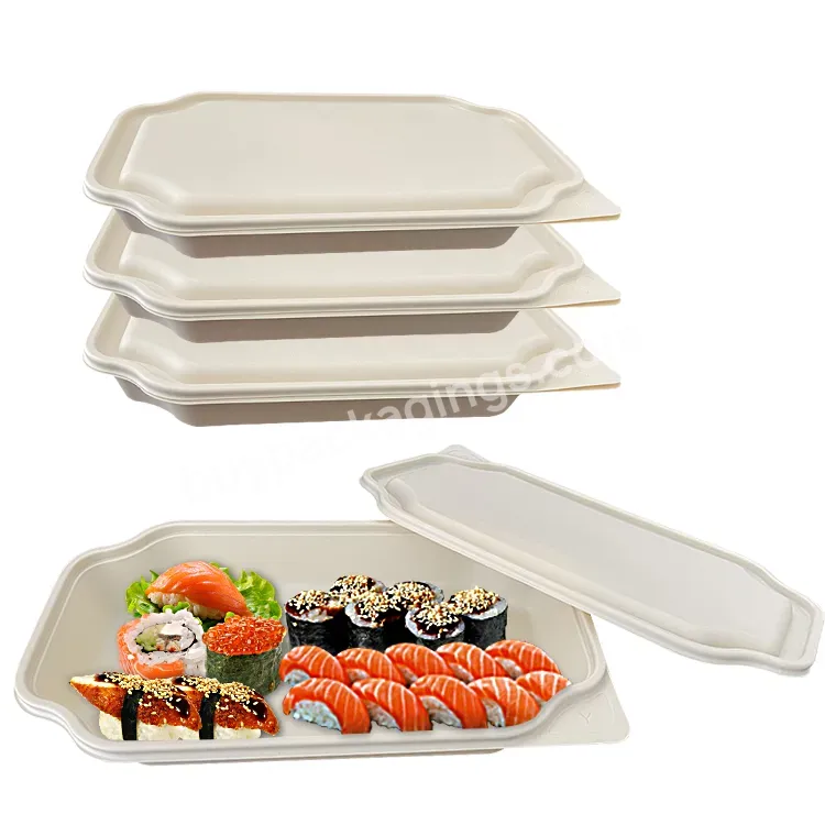 Compostable Eco-friendly Cornstarch Food Container Biodegradable Container Disposable Pla Corns Bento Lunch Box