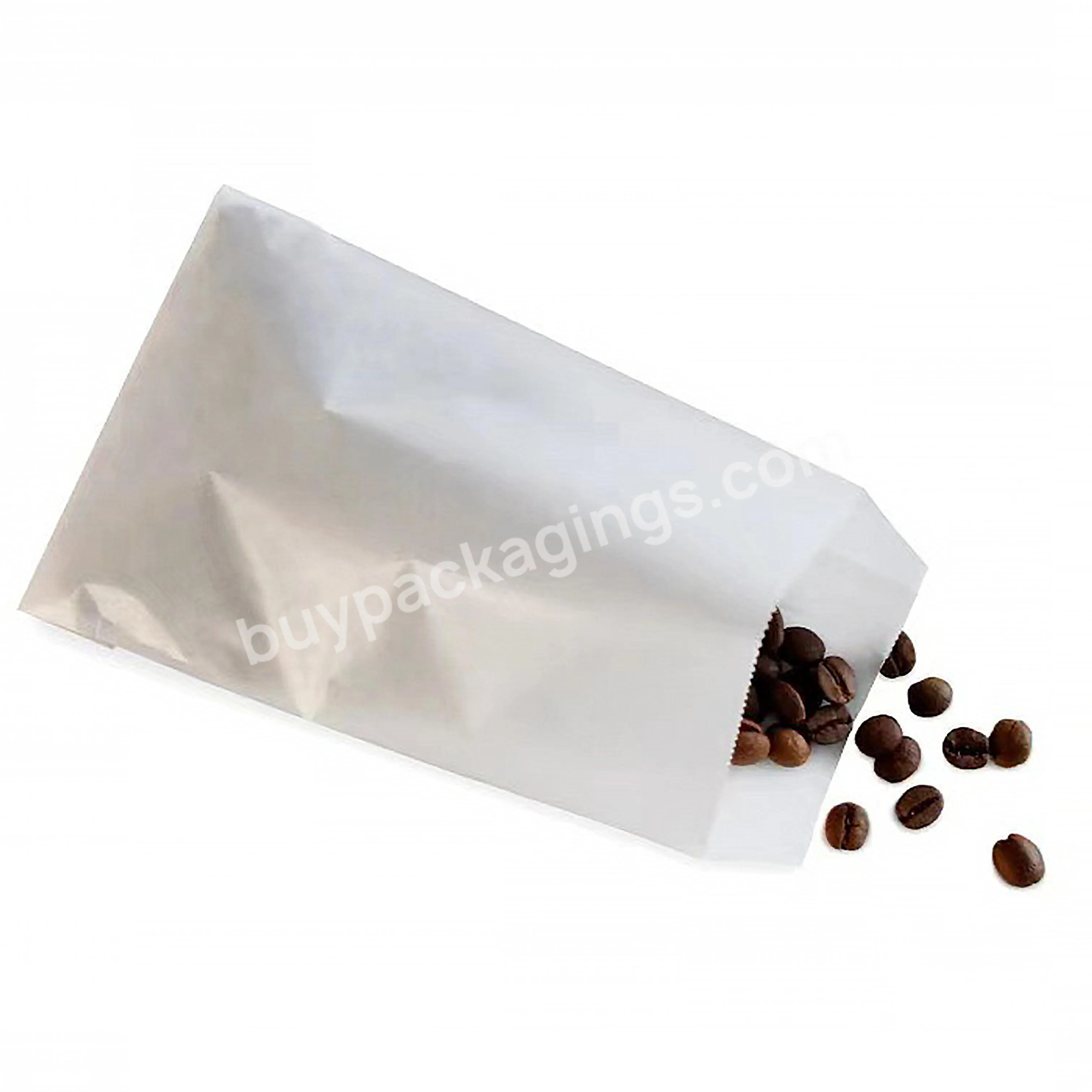 Compostable Food Packaging For Clothes Mailer Mini Envelope Small Flat Glassine Waxed Paper Cookie Snack Bags
