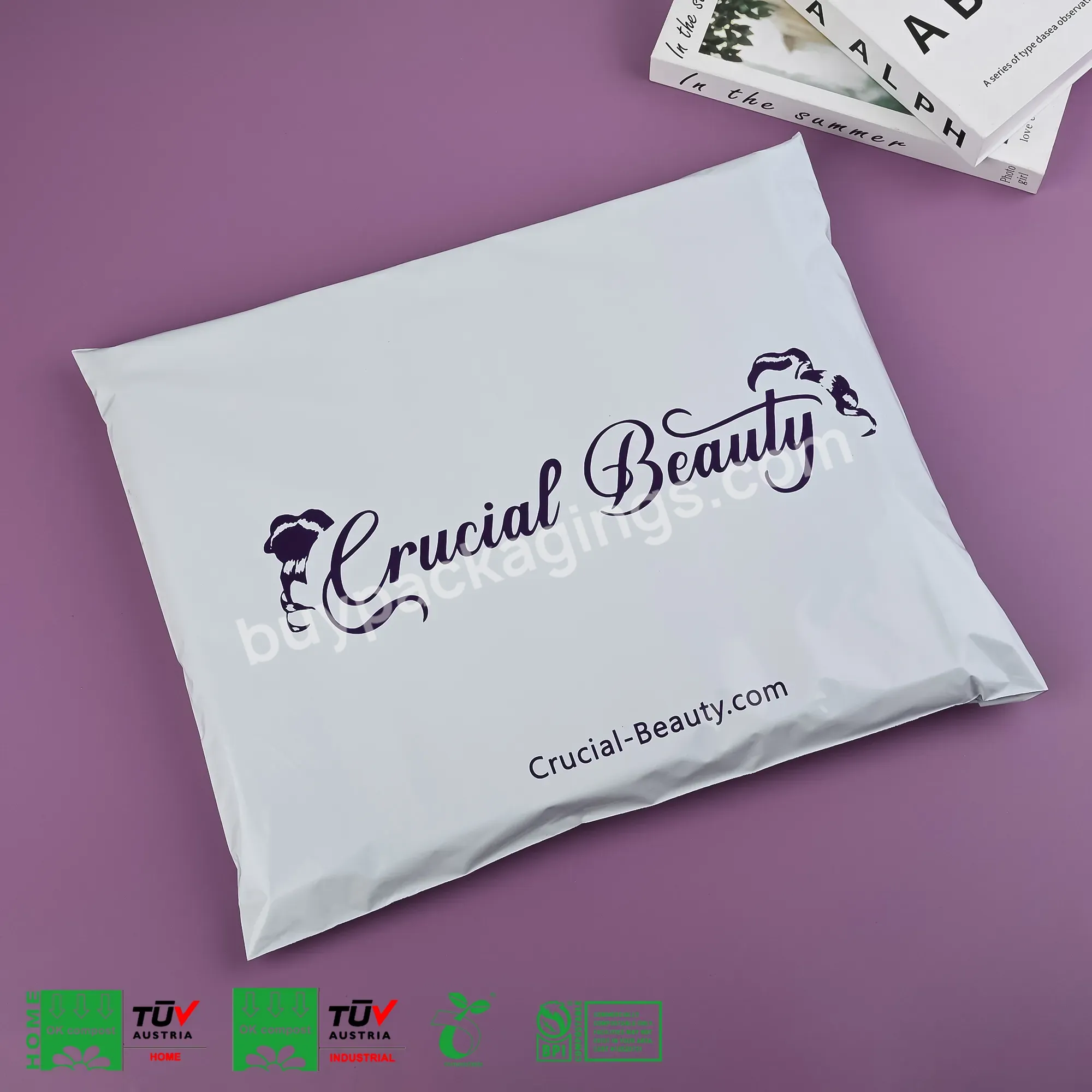 Compostable Packaging Self Adhesive Packaging Biodegradable Self Sealing Bags Polymailers With Logo