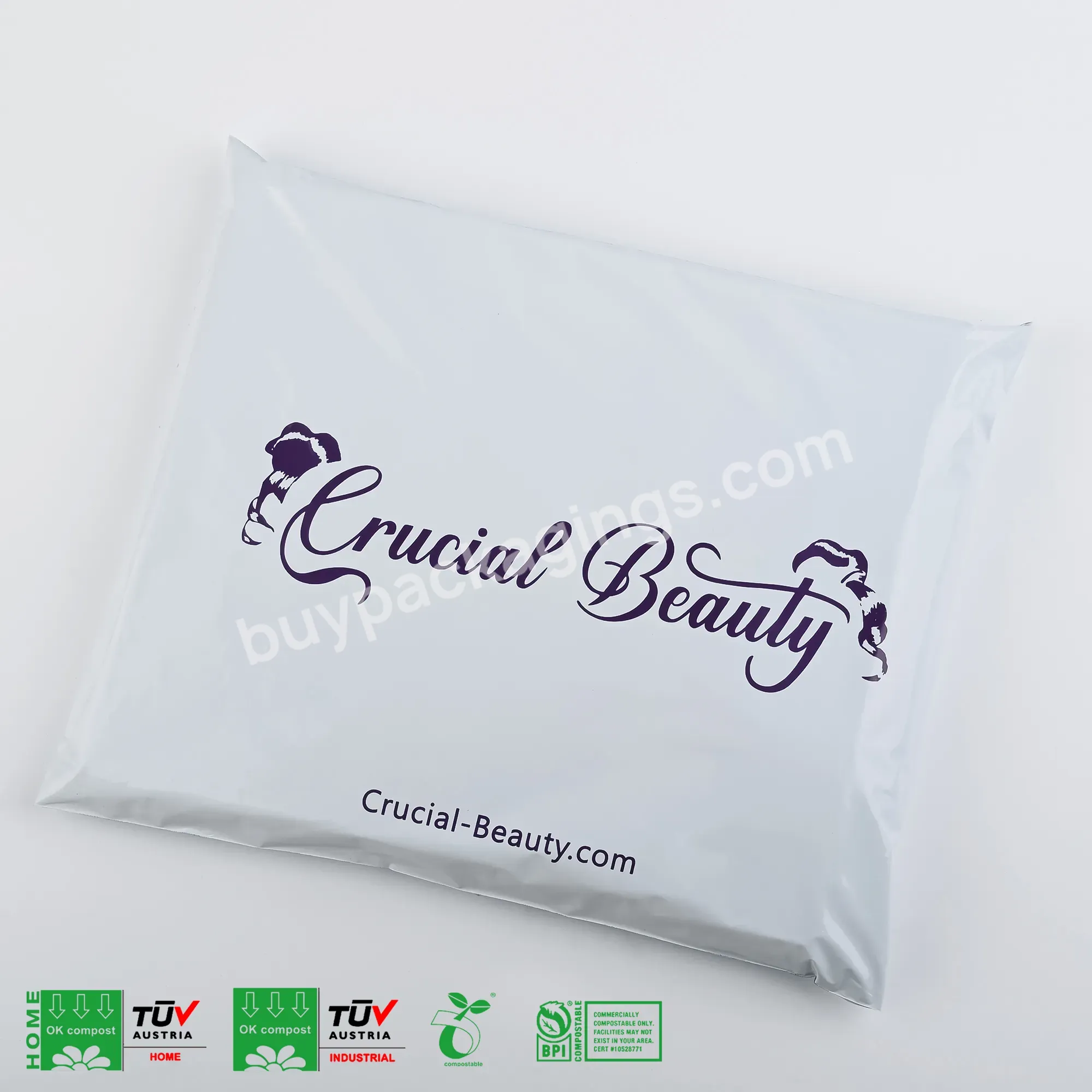 Compostable Packaging Self Adhesive Packaging Biodegradable Self Sealing Bags Polymailers With Logo