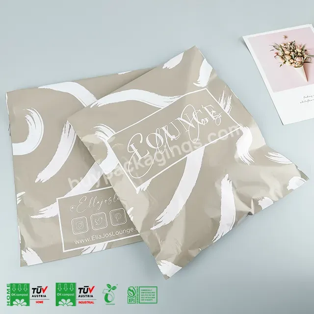 Compostable Shipping Supplies Mailing Envelope Packaging Pouches Poly Mailing Bags With Logo