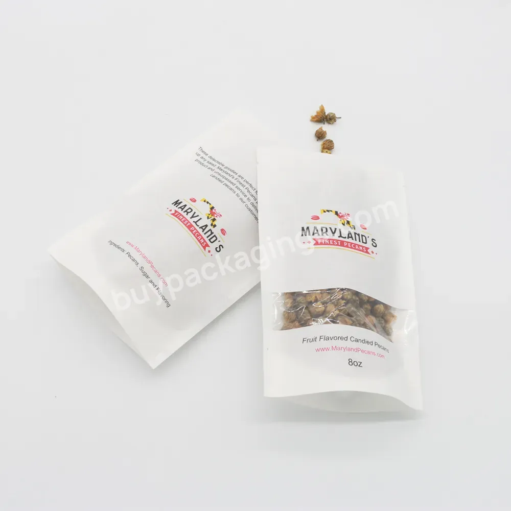 Compostable Sustainable Bags For Packaging Stand Up Other Biodegradable Packaging Bags With Window - Buy Other Biodegradable Packaging,Sustainable Packaging Bag,Stand Up Kraft Pouch.