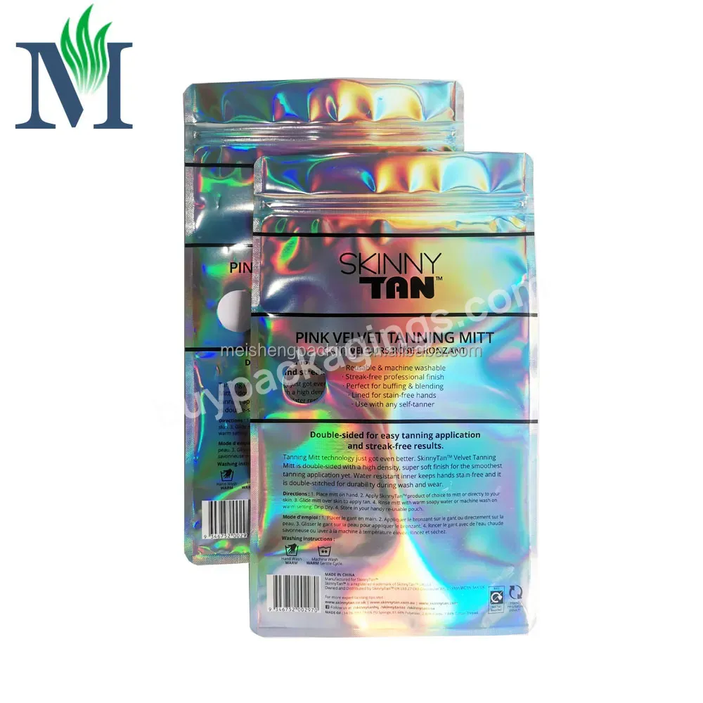 Compostable Three Side Sealed Zipper Mylar Candy Food Accessory Bean Packaging Bags Holographic Rainbow Bolsa Aluminum Foil Bags - Buy Aluminum Foil Rainbow Candy Food Accessory Bean Packaging Bags,Three Side Sealed Zipper Mylar Bolsa,Compostable Hol