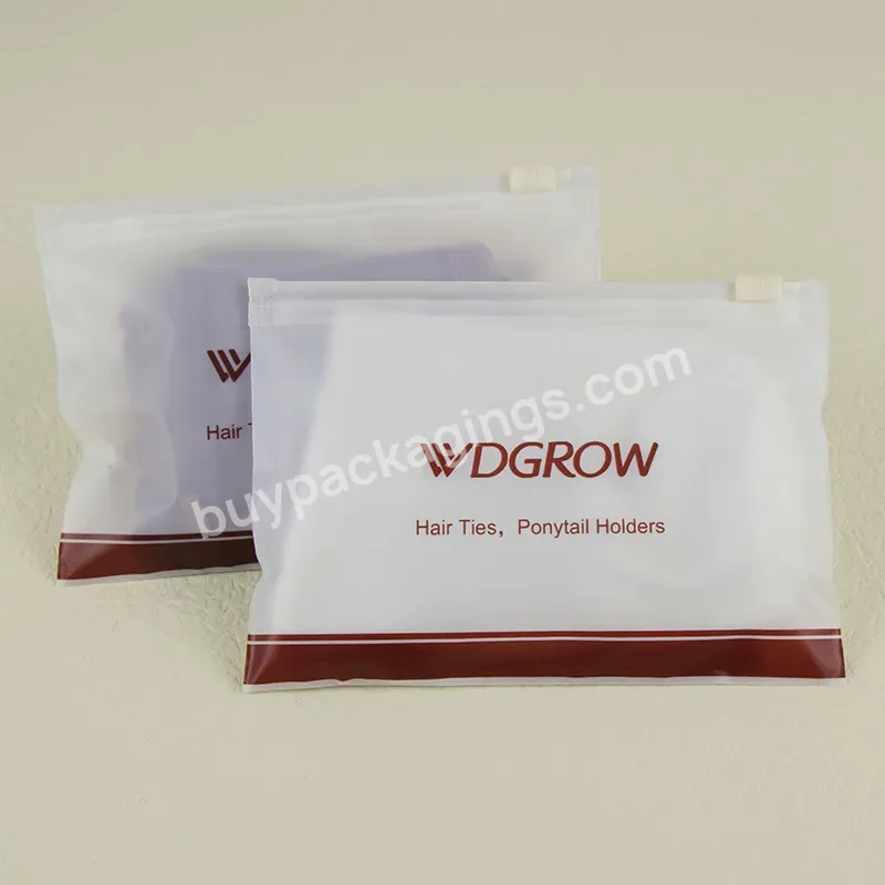 Compostable Waterproof Frosted Zip Packaging 100 Biodegradable For Laminated Plastic Zipper Ziplock Bag