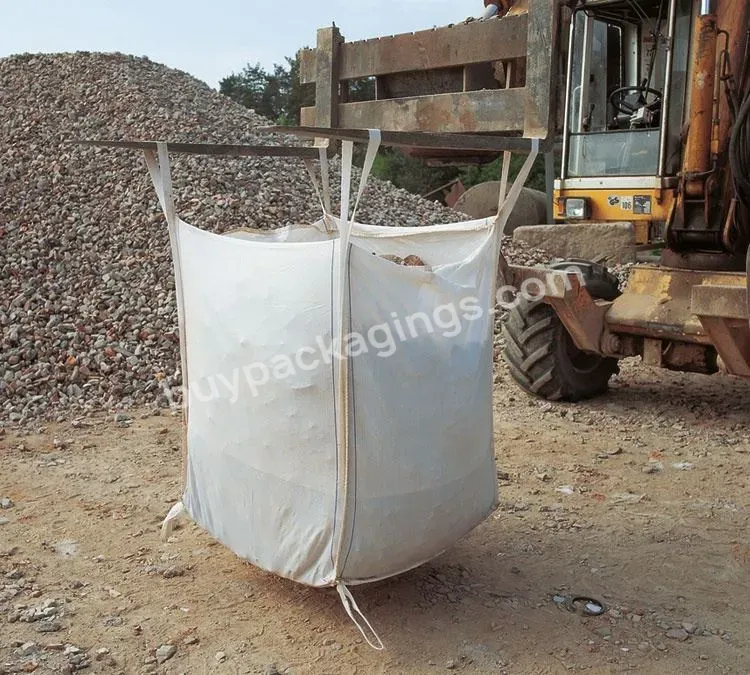 Construction Sand Big Bag 500kg 1000kg 1500kg Fibc Bulk Bags - Buy Flexible Container Bag,Jumbo Big Bag,Sand Big Bag.