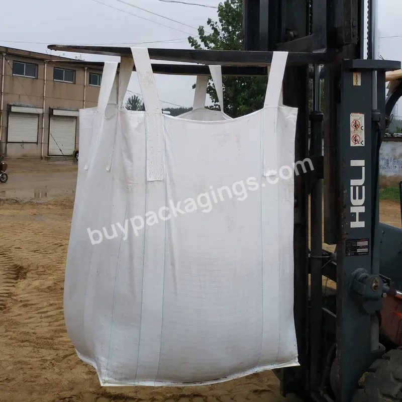 Container Fibc Big Bulk Packing Ton Bag Pp Jumbo Bags For Sand Construction Cement