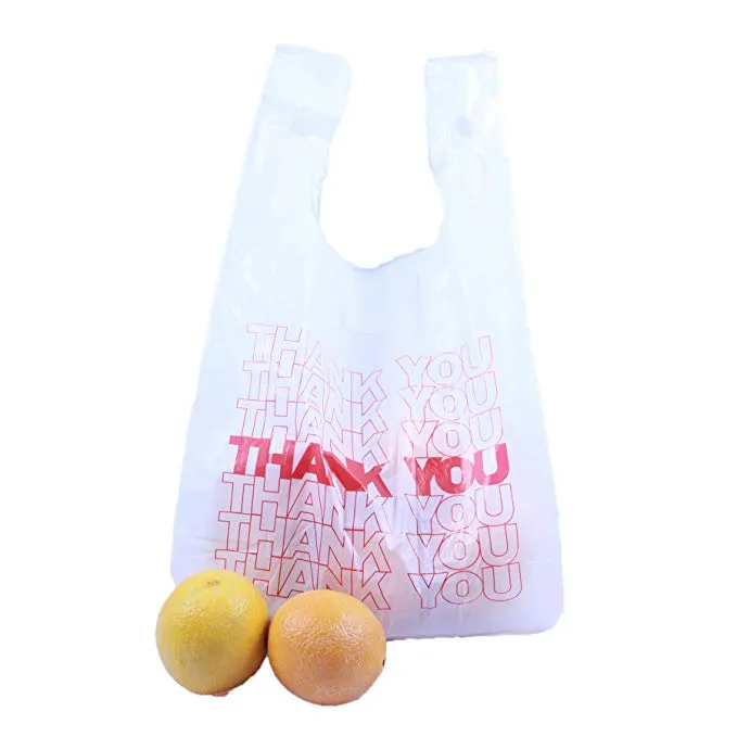 Cornstarch Vest Compostable Plastic Hand 100% Bio Degradable Eco Friendly Biodegradable Carry Bags