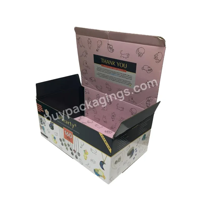 corporate gift blank eco mailer box packaging custom printed embossing paper shipping box custom