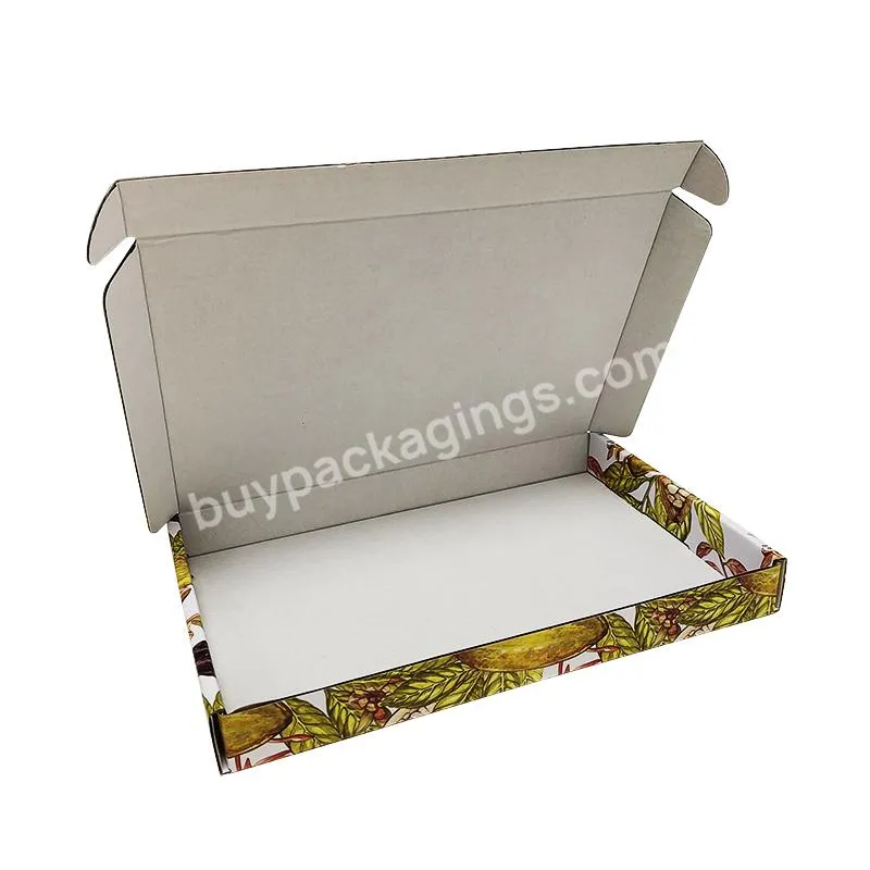 corporate gift blank kraft mailer shoe box kraft paper electronics shipping box