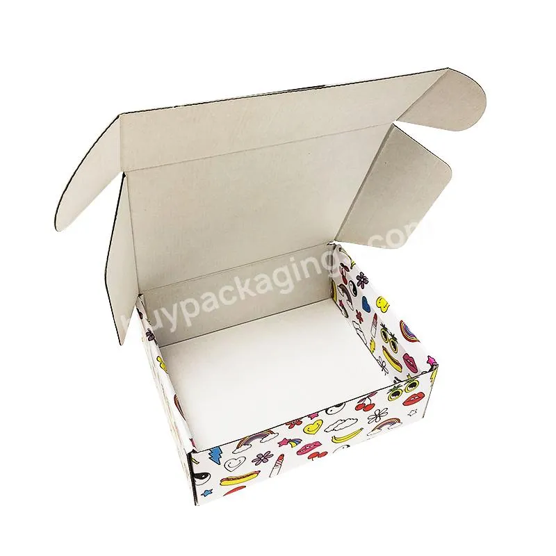 corporate gift blank tuck top mailer boxes custom low price large shipping box 60mm