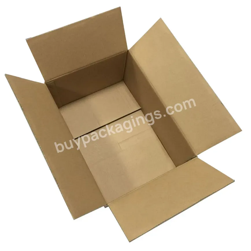 Corrugated Board Plain Style Watermelon Packing Box Customized Packing Carton Box With Specification