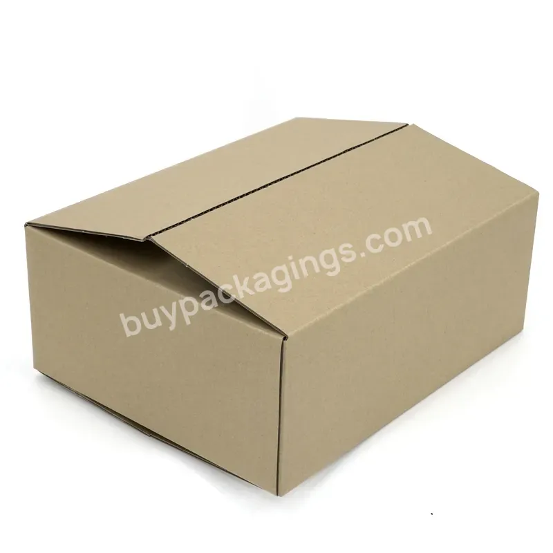 Corrugated Cardboard Box Cardboard Bin Boxes Warehouse Cardboard Storage Box Packaging 15x15x3 Shipping Package