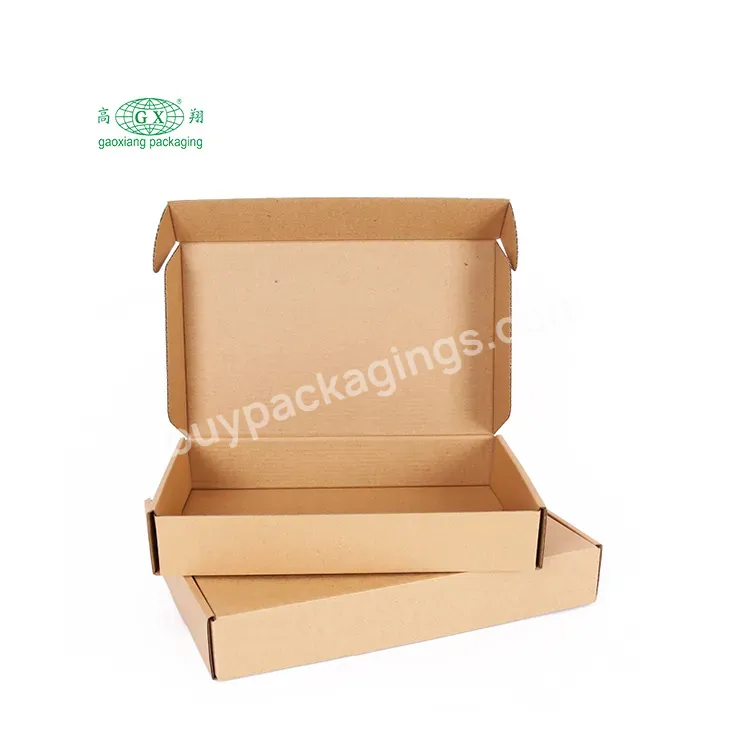 Corrugated Carton With Eco-friendly Material Custom Size And Logo Packaging Boxes