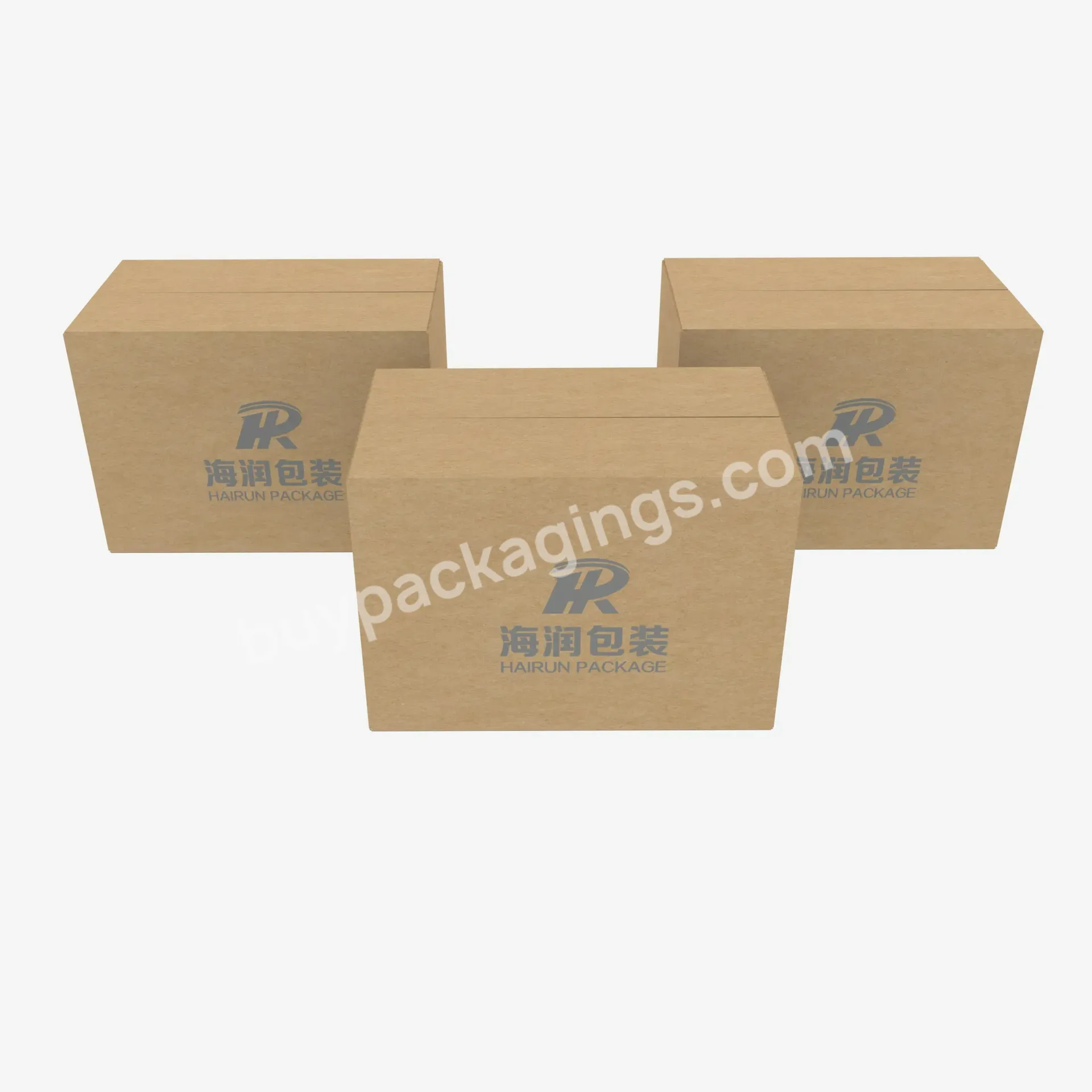Corrugated Cartons Are Commonly Used In E-commerce. They Are Solid Fruit And Vegetable Boxes