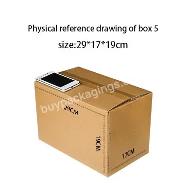 Corrugated Cartons Are Commonly Used In E-commerce. They Are Solid Fruit And Vegetable Boxes