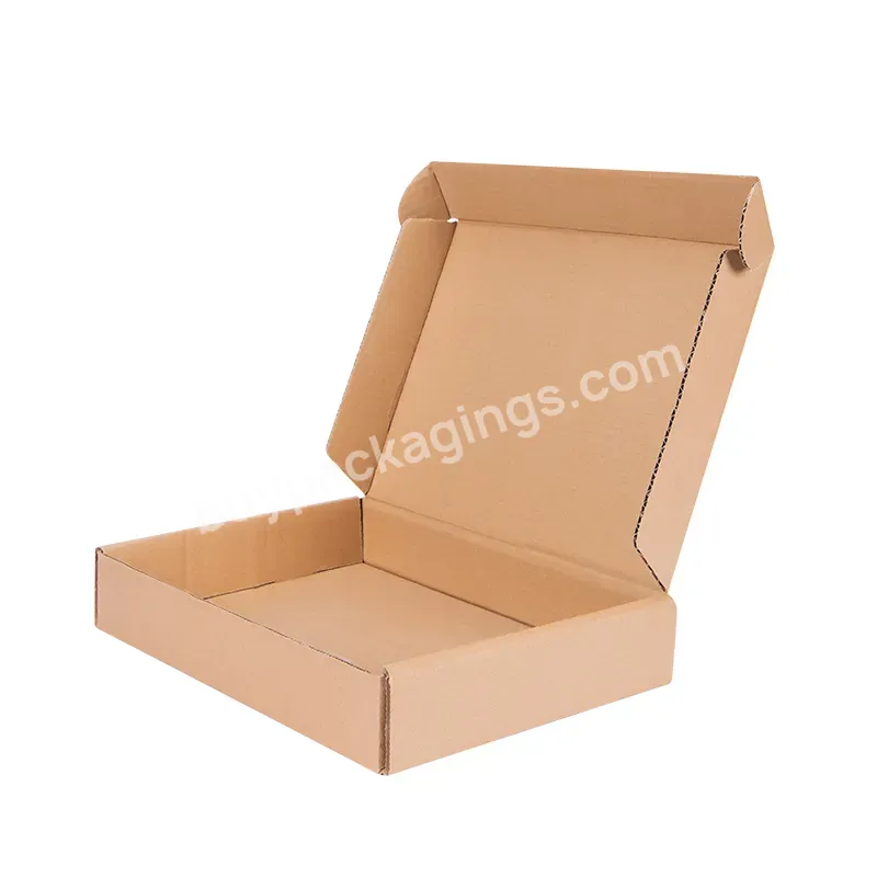 Corrugated Lipstick Mailing Brown Packaging Custom Logo Cosmetic Packaging Shipping Box