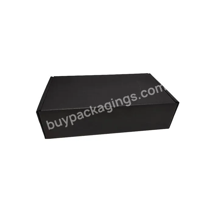 corrugated mailing kraft custom logo mailer corrugated box with tear strip printed shipping boxes