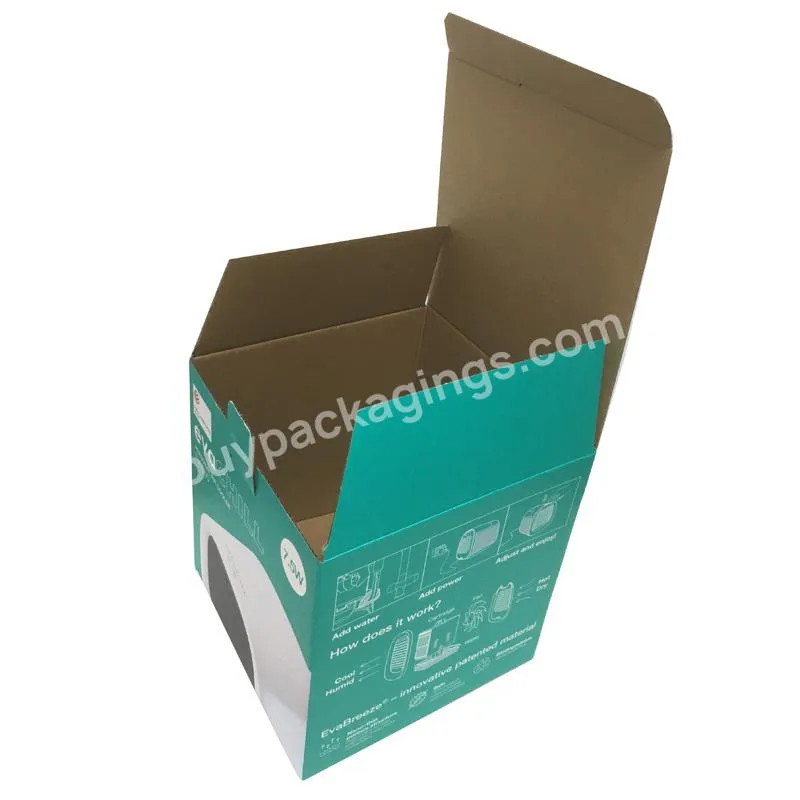 corrugated mailing kraft mailer paper packaging box sealing trip corrugated box for packaging