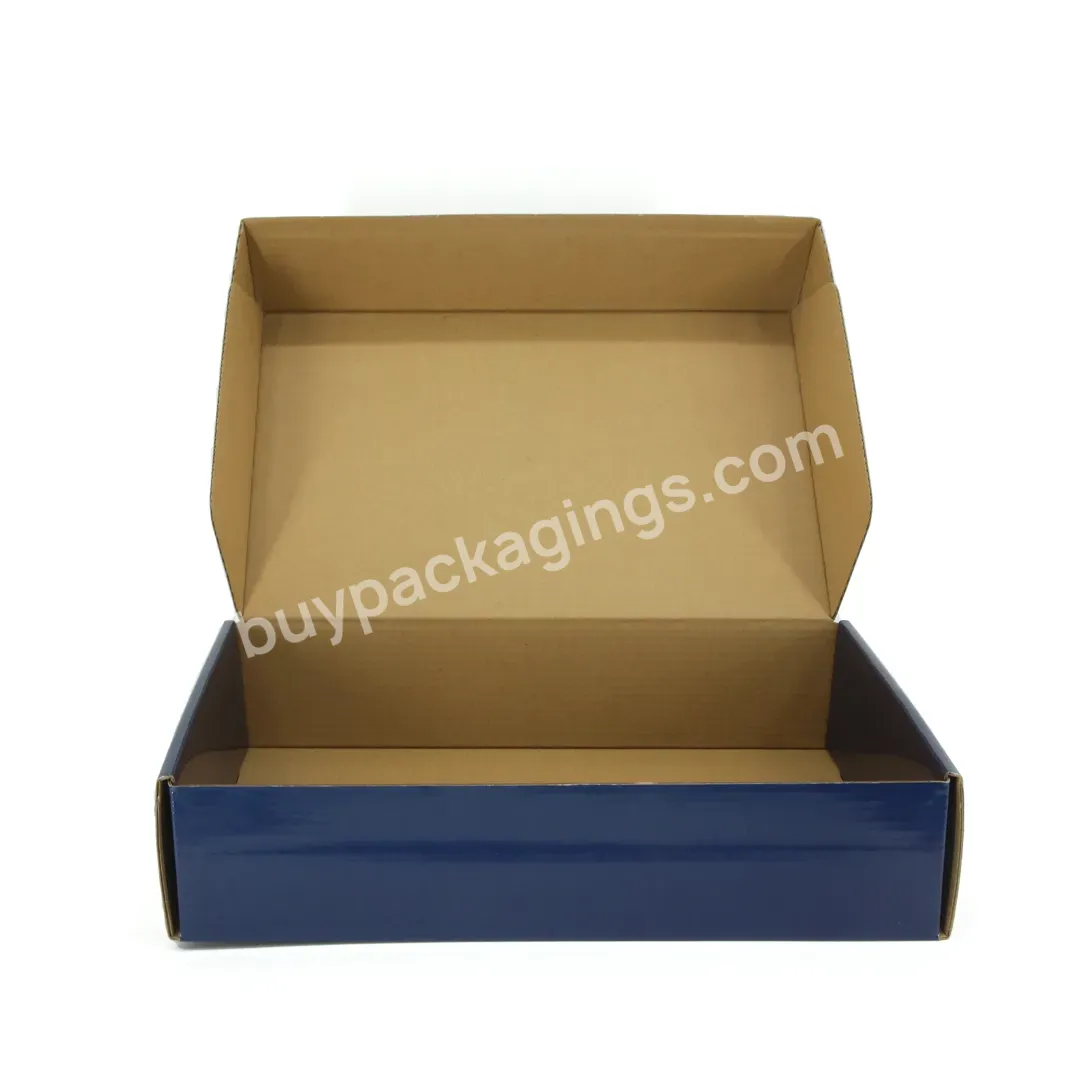 Corrugated Packaging Custom Shoe Box Packaging Boxes Corrugated Mailer Box With Customized Service