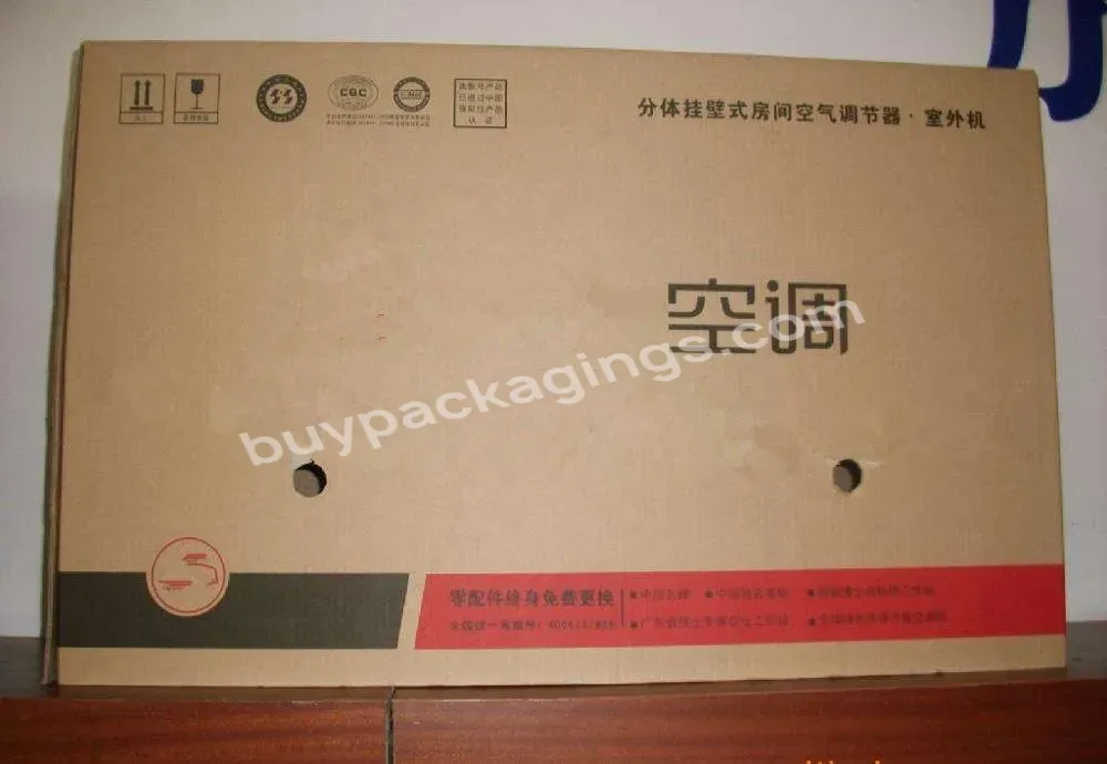 Corrugated Paper Carton Home Appliance Produce Shipping Packaging Box Of Tv