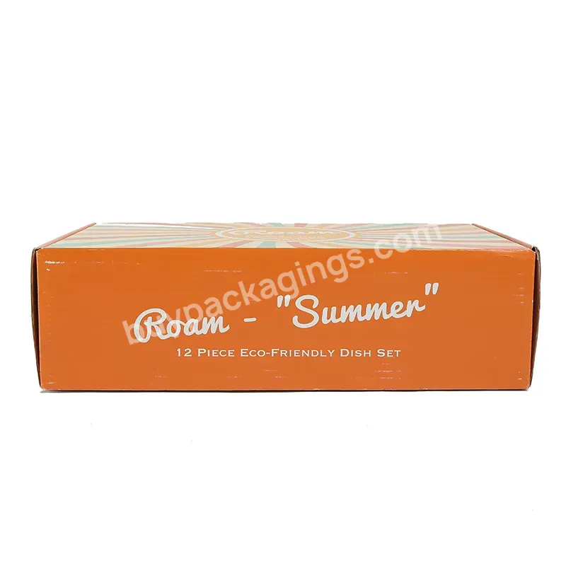Corrugated Paper Full Color Printed Clothing Packaging Shipping Box