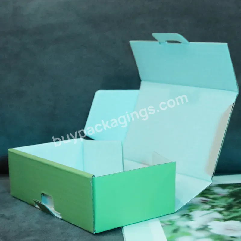 Corrugated Paper Shipping Boxes Custom Printed Packaging Mailer Box With Logo