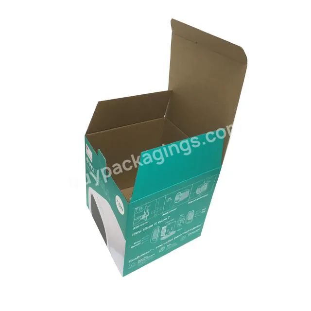 corrugated paper shipping tear strip mailer packaging box with opening shipping boxes 14x10x6