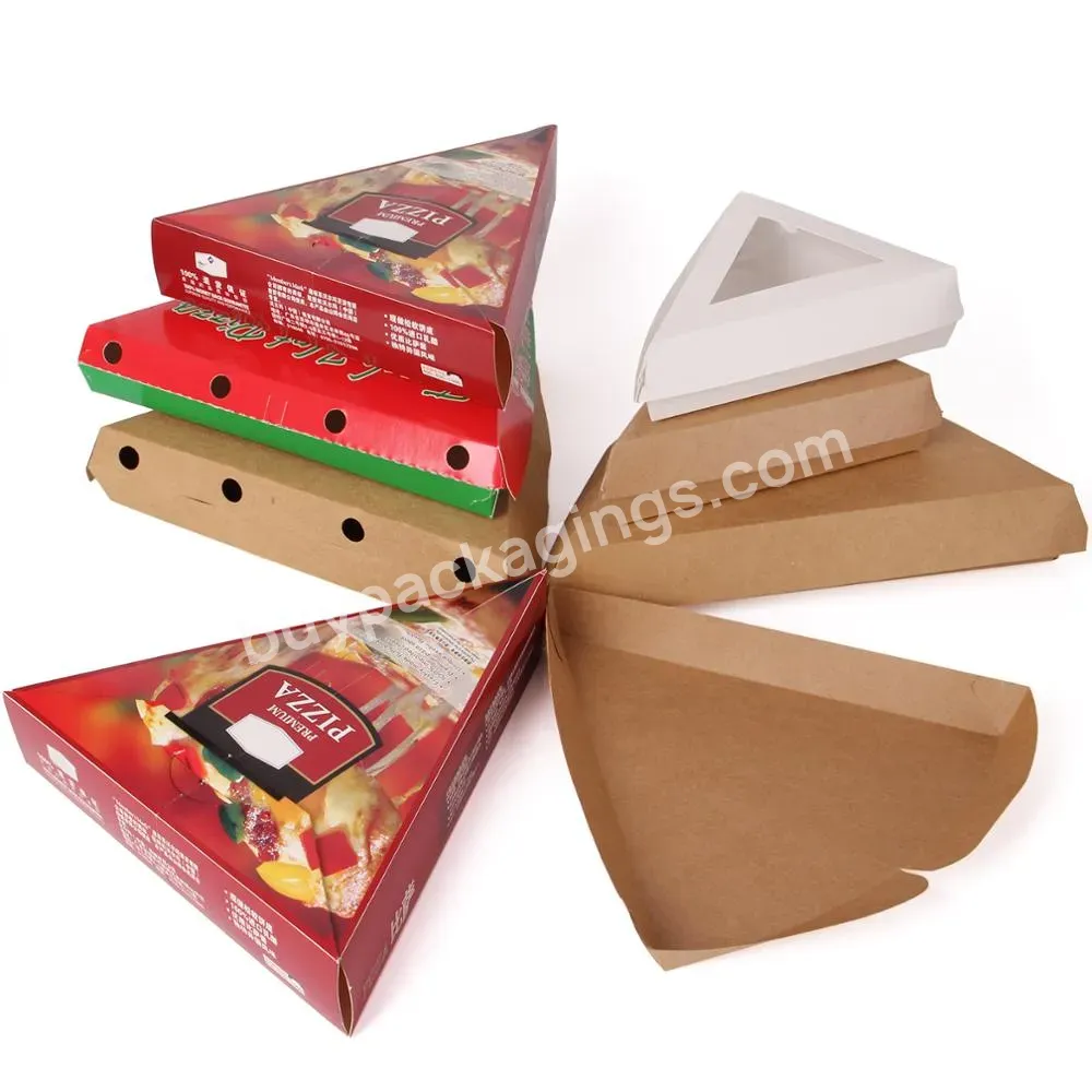 Corrugated Paper Size Of A Pizza Box Triangle Pizza Box Customize Tiny Pizza Boxes