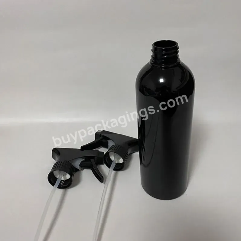 Cosmetic 1000ml 32oz Black Amber Pet Trigger Plastic Body Hair Spray Bottle