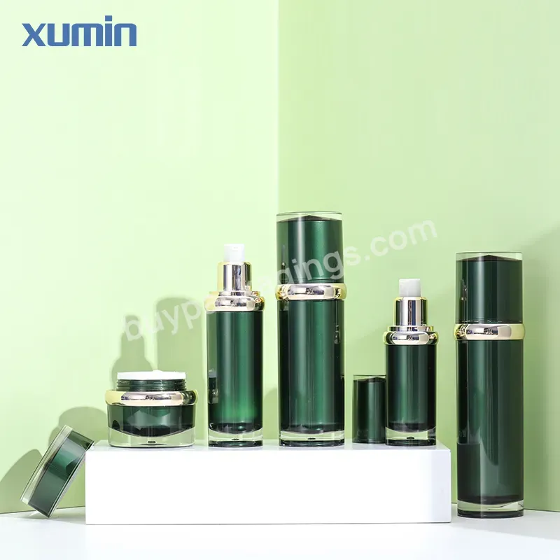 Cosmetic Acrylic Foundation Bottle 30g Cream Acrylic Jar 30ml 50ml 80ml 120ml Emty Bottle Plastic For Acrylic Bottle 30 Ml