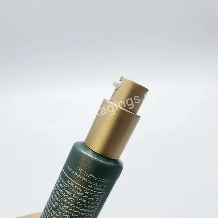 Cosmetic Biodegradable Sugarcane Material Airless Pump Tube Empty 30ml 50ml Cream Serum Plastic Tubes