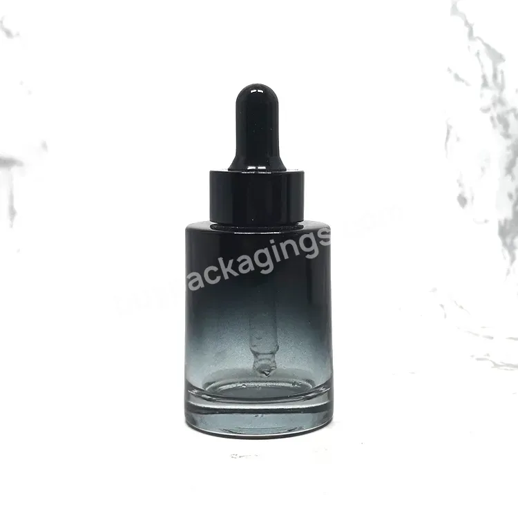 Cosmetic Glass Black Amber Pink Dropper Bottle 30ml Personal Care Serum Colored Dropper Bottles Essential Oil Bottles