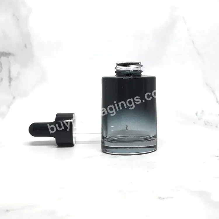 Cosmetic Glass Black Amber Pink Dropper Bottle 30ml Personal Care Serum Colored Dropper Bottles Essential Oil Bottles