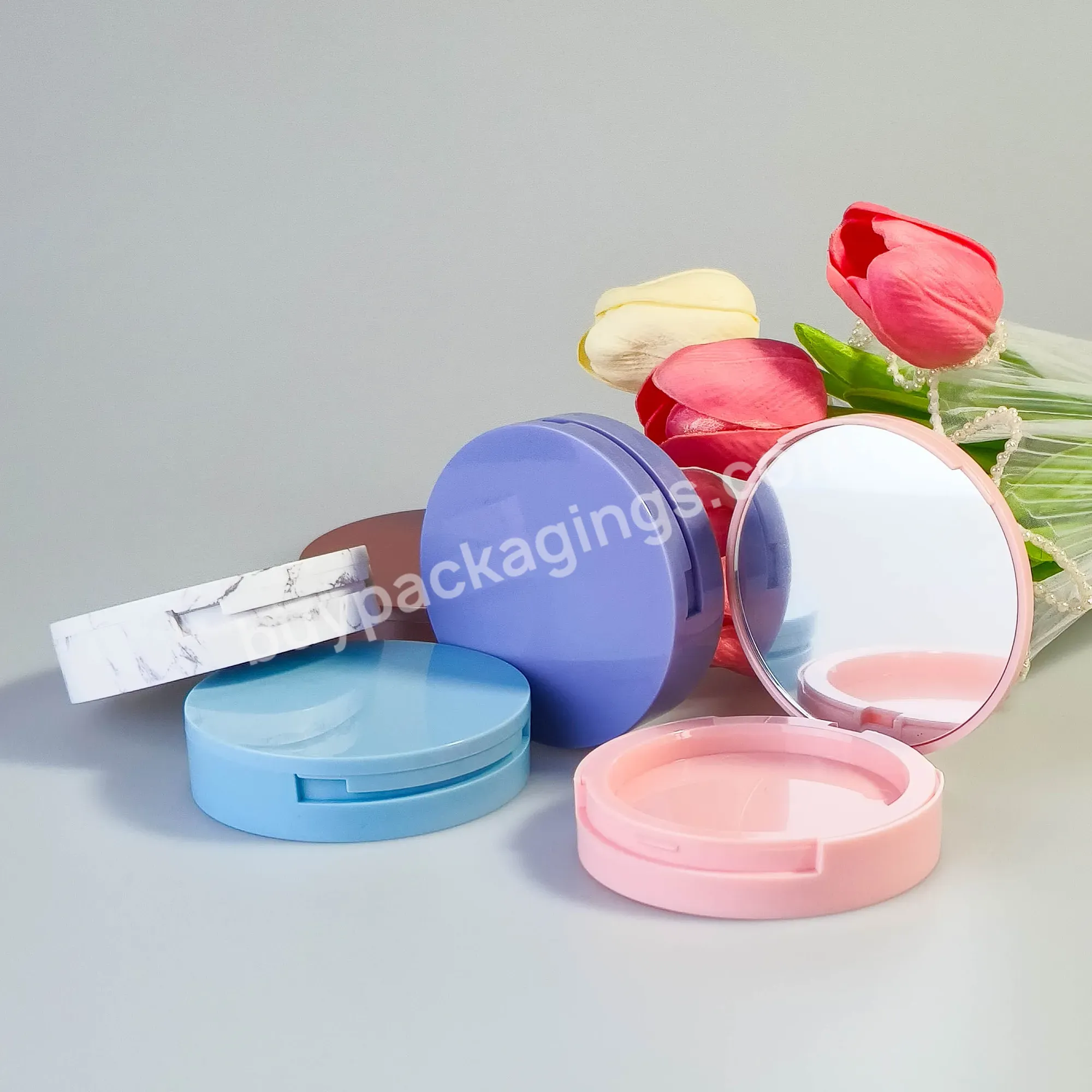 Cosmetic Packaging 2 Layers Air Cushion Cc Cream Case Custom Private Label Air Cushion Bb Cream With Puff