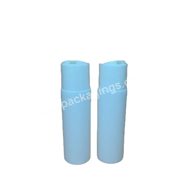 Cosmetic Packaging Body Lotion Tubes Shampoo Bottle Tube Plastic 50ml 100ml 200ml With Press Disc Top Cap