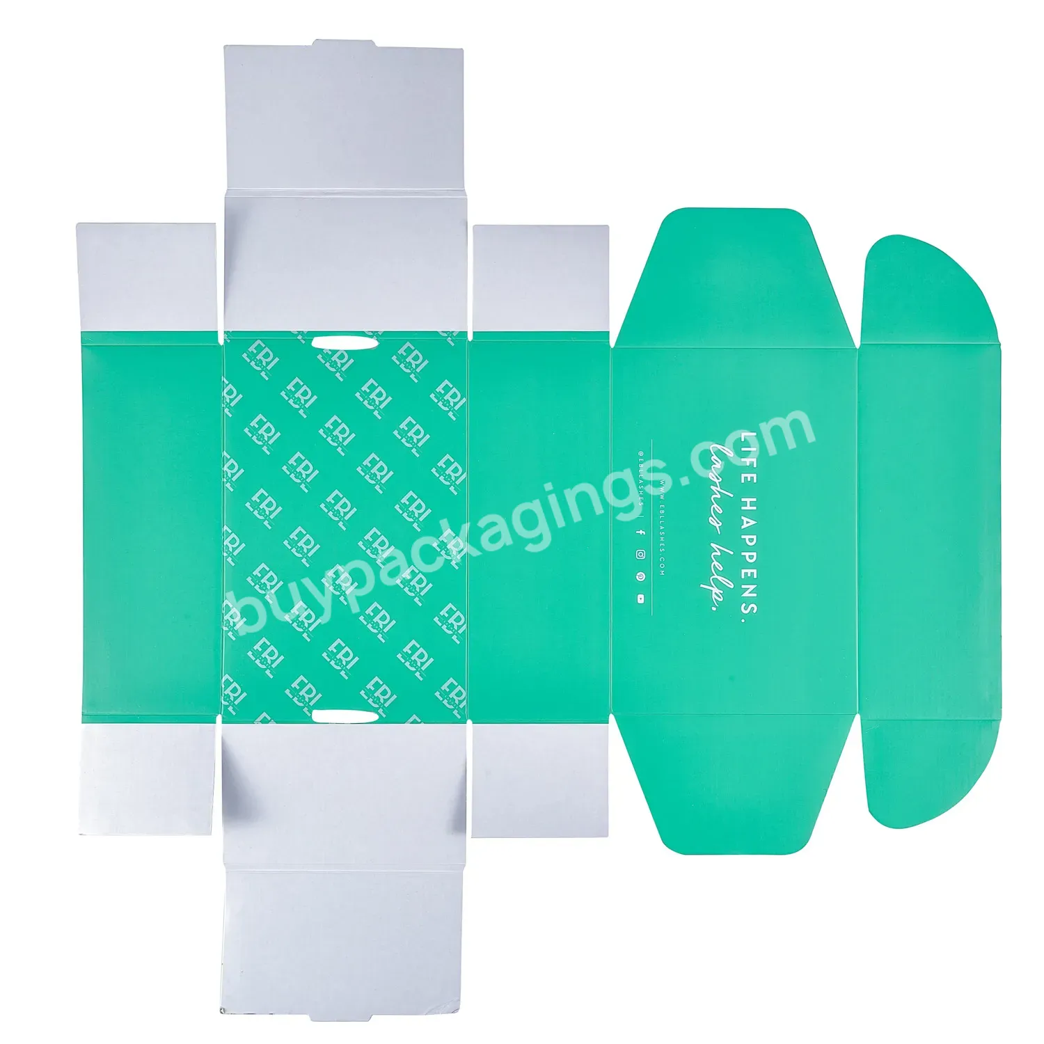 Cosmetic Packaging Customized Made Shipping Wrap Makeup Customized Box