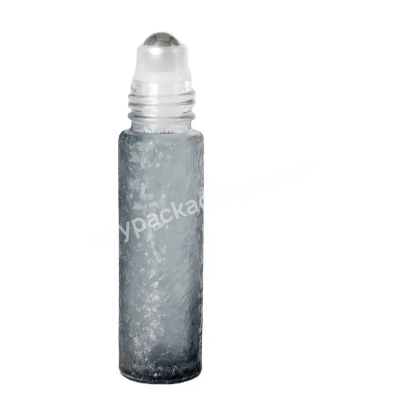 Cosmetic Packaging Empty Clear 8ml 10ml Glass Roll On Bottle Essential Oil Roller Bottle