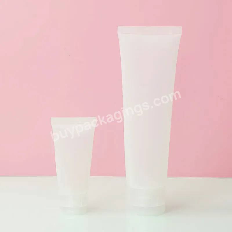 Cosmetic Packaging Empty Hand Cream Hair Shampoo Sunscreen Container 15ml 80ml Pe Soft Tube