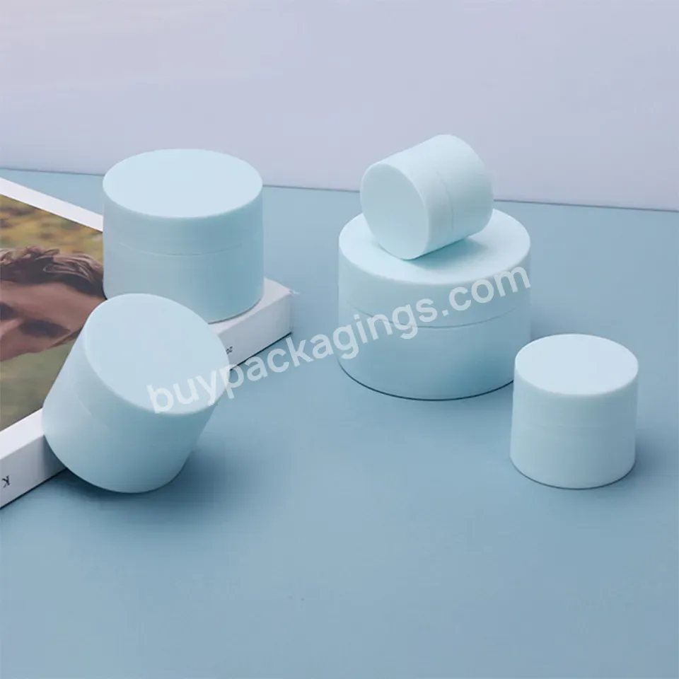 Cosmetic Packaging Round 200g Pet Material Cosmetic Jar Cream Transparent Screw Cap Cream Jar