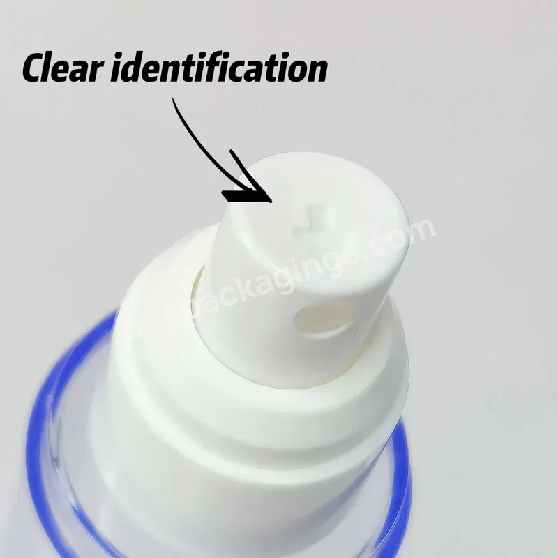 Cosmetic Packaging Serum Lotion Cream Toner Container Clear 15ml 30ml 50ml 80ml 100ml 120ml Airless Bottle