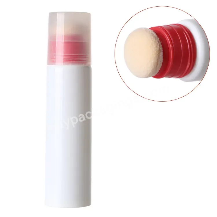 Cosmetic Plastic Tube With Sponge Applicator For Liquid Foundation Packaging - Buy Cosmetic Tube With Sponge Applicator,Plastic Tube For Liquid Foundation,Soft Tube With Sponge Head.