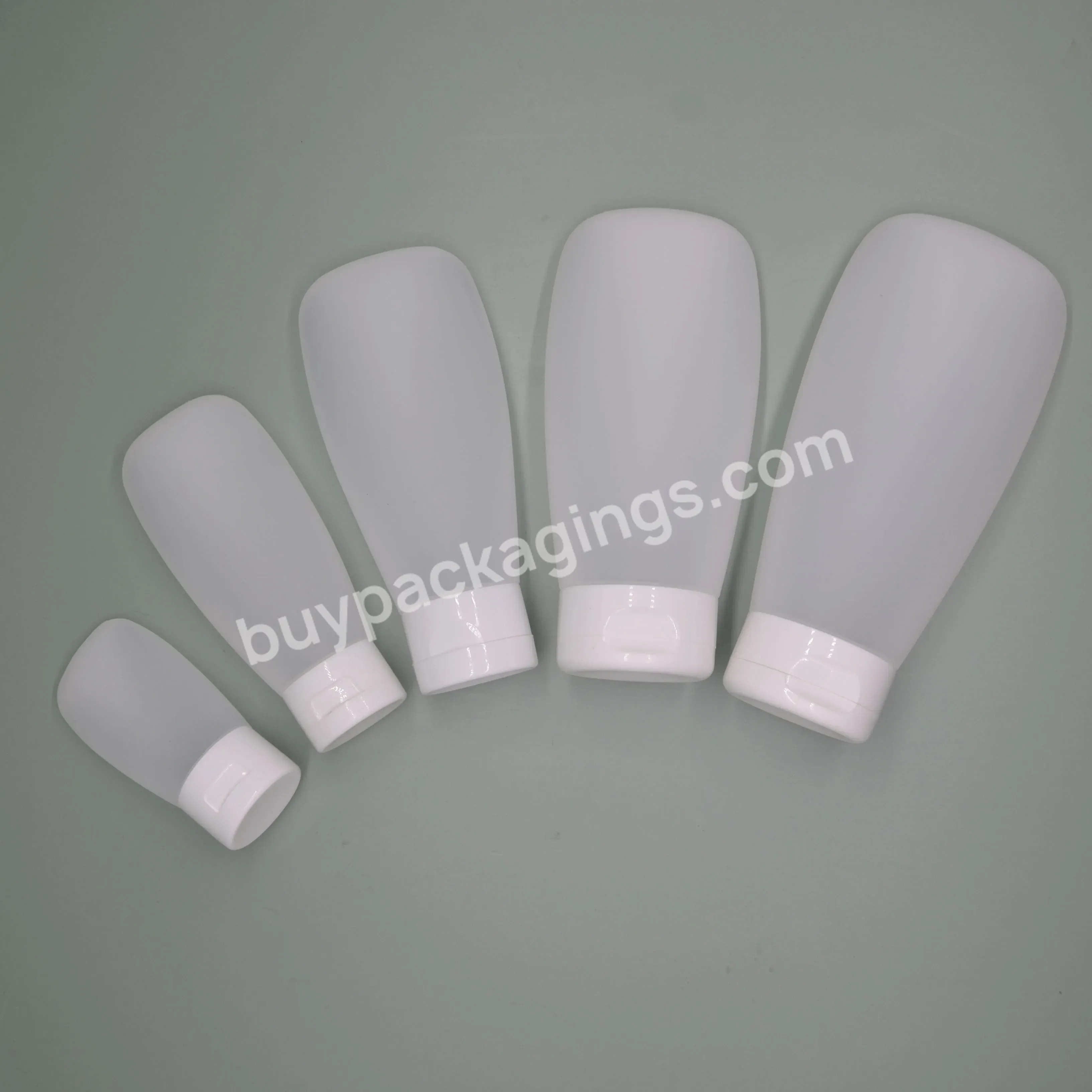 Cosmetic Sample Empty Bottle Plastic Sub-bottle Set Shampoo Shower Gel Squeeze Travel Cosmetic Packaging Screen Printing Nature