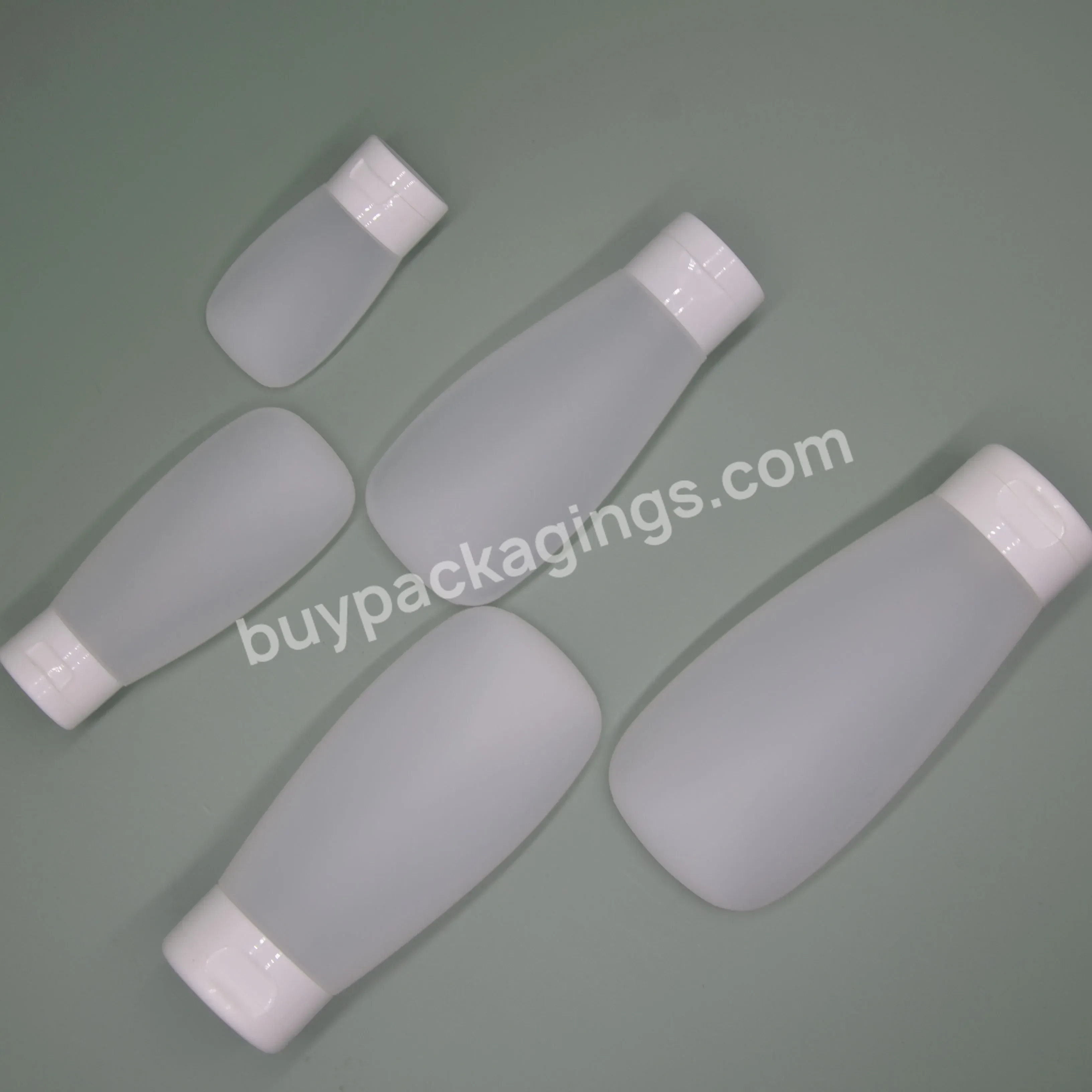 Cosmetic Sample Empty Bottle Plastic Sub-bottle Set Shampoo Shower Gel Squeeze Travel Cosmetic Packaging Screen Printing Nature