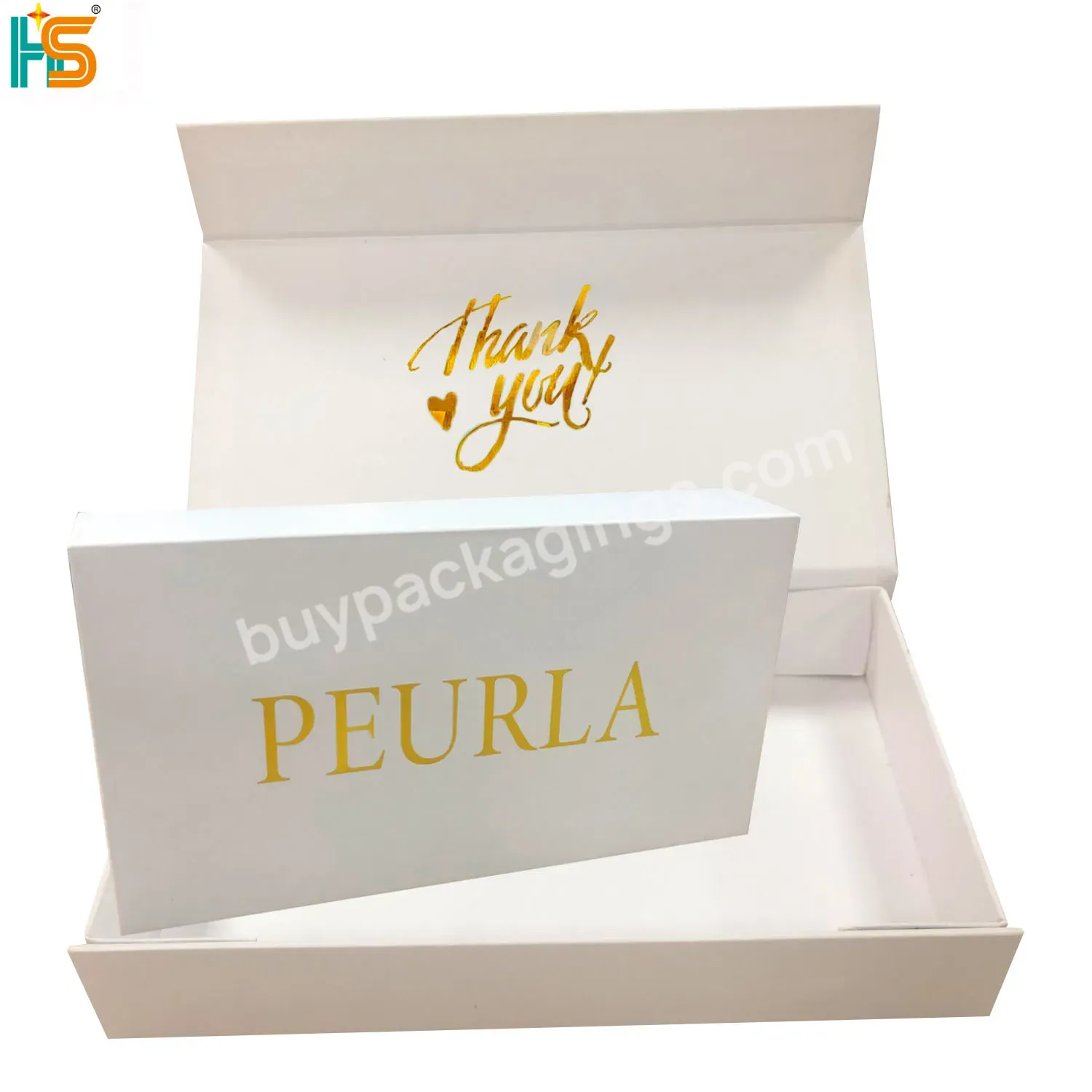 Cosmetic Small Rigid Packaging Boxes Custom Logo White Corrugated Gift Mailer Boxes