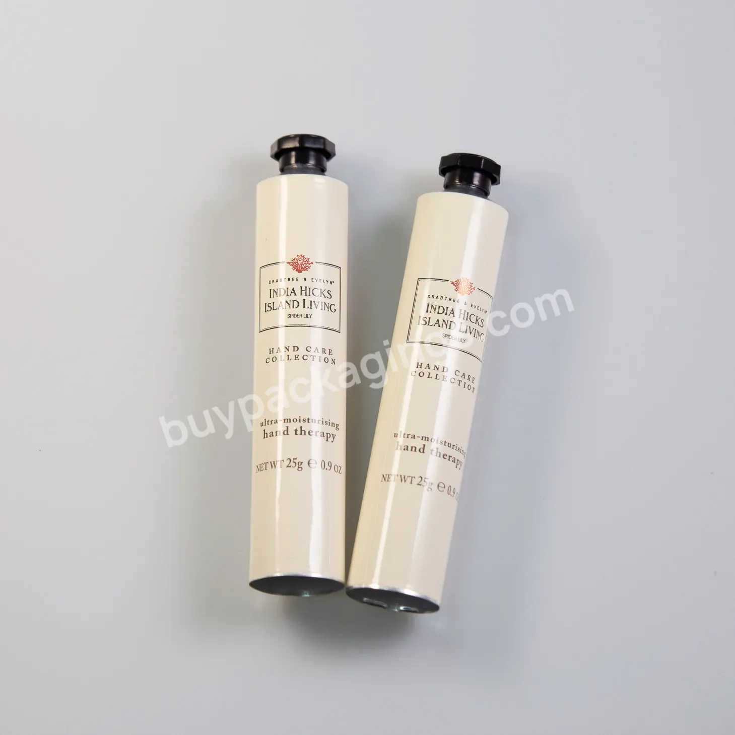 Cosmetic Squeeze Tube 50g 60g 80g 100g 120g 150g Facial Cleanser Hand Cream Aluminum Packaging With Plastic Lid