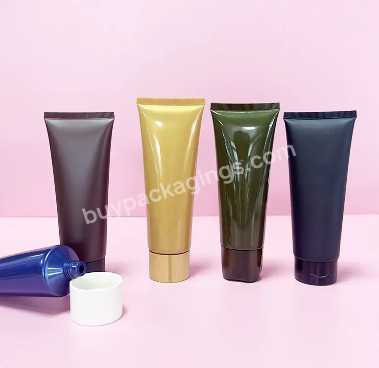 Cosmetic Tube Plastic Tube 60g80g100g120g Container Skin Care Essential Oil Bb Lotion Cream Laminated Pe Tube Manufacturer