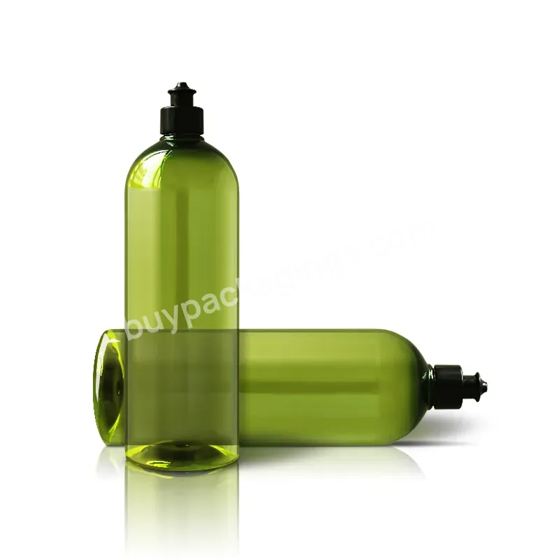 Cosmo Pump Bottle Transparent Pet Plastic 1000ml 1l Screen Printing Free Pump Sprayer Plastic Liquid Soap Bottle Personal Care