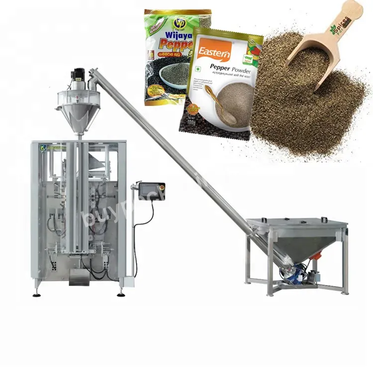 Couscous Pouch Black Pepper Pouch Packing Machine Automatic Screw Packaging Machine For Masala - Buy Pouch Packing Machine,Vffs Packing Machine,Automatic Packing Machine.