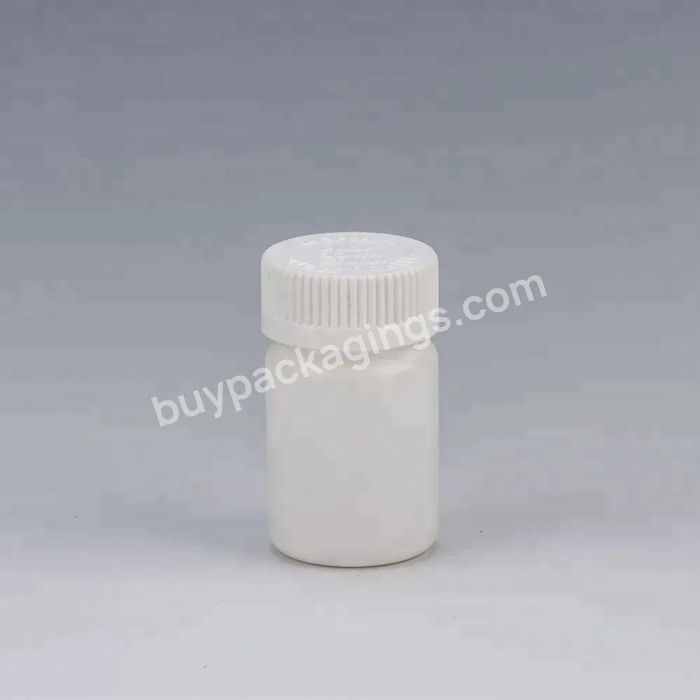 Crc Bottle 60ml Plastic Capsule Use Hdpe Pharmaceutical Medicine Pill Bottles With Child Resistant Cap And Seal For Packing